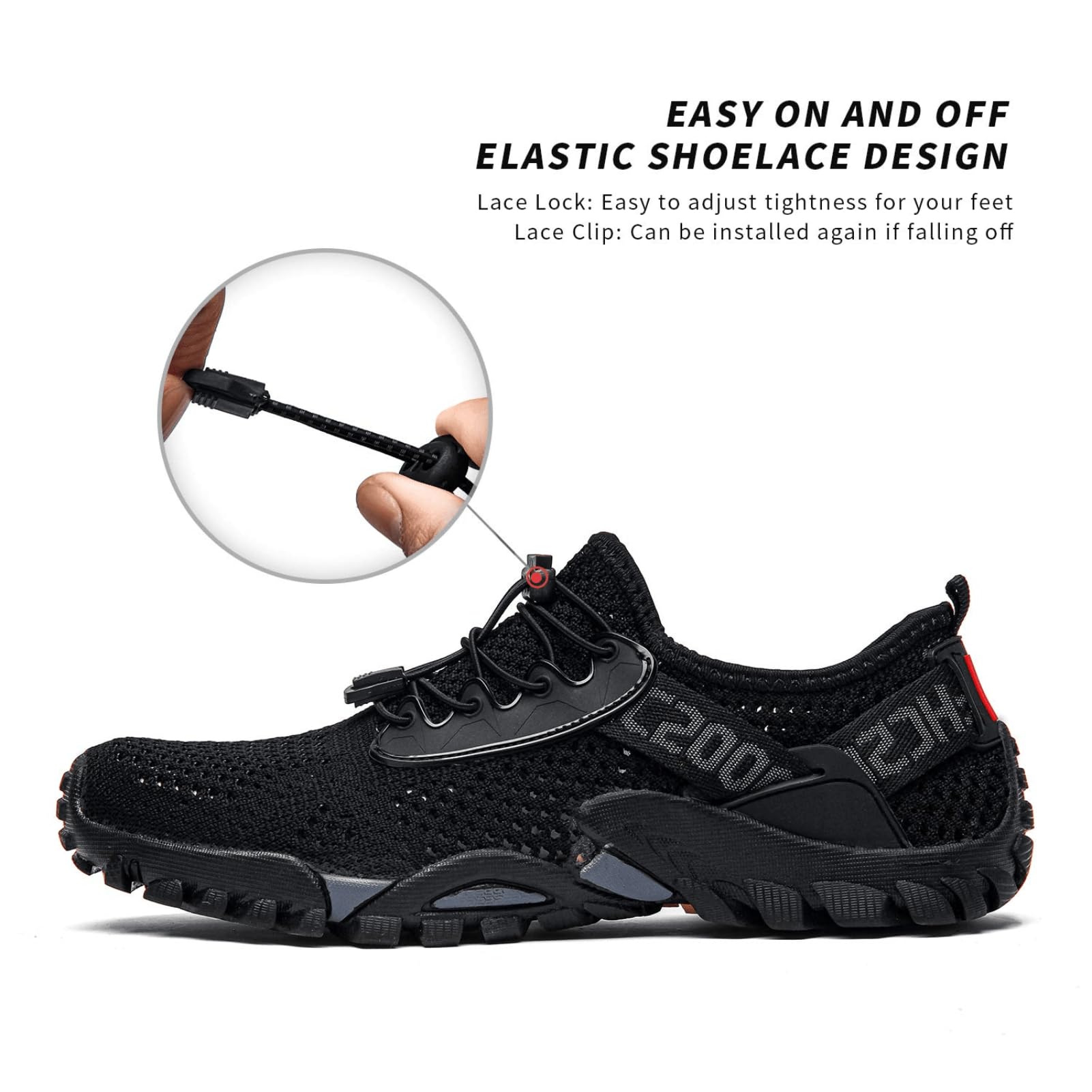 SOBASO Quick Drying Water Shoes for Women & Men - Lightweight Hiking, Swimming, Beach, Fishing, Diving, Sailing - Perfect for Water Sports, River Walking and Travel Adventures