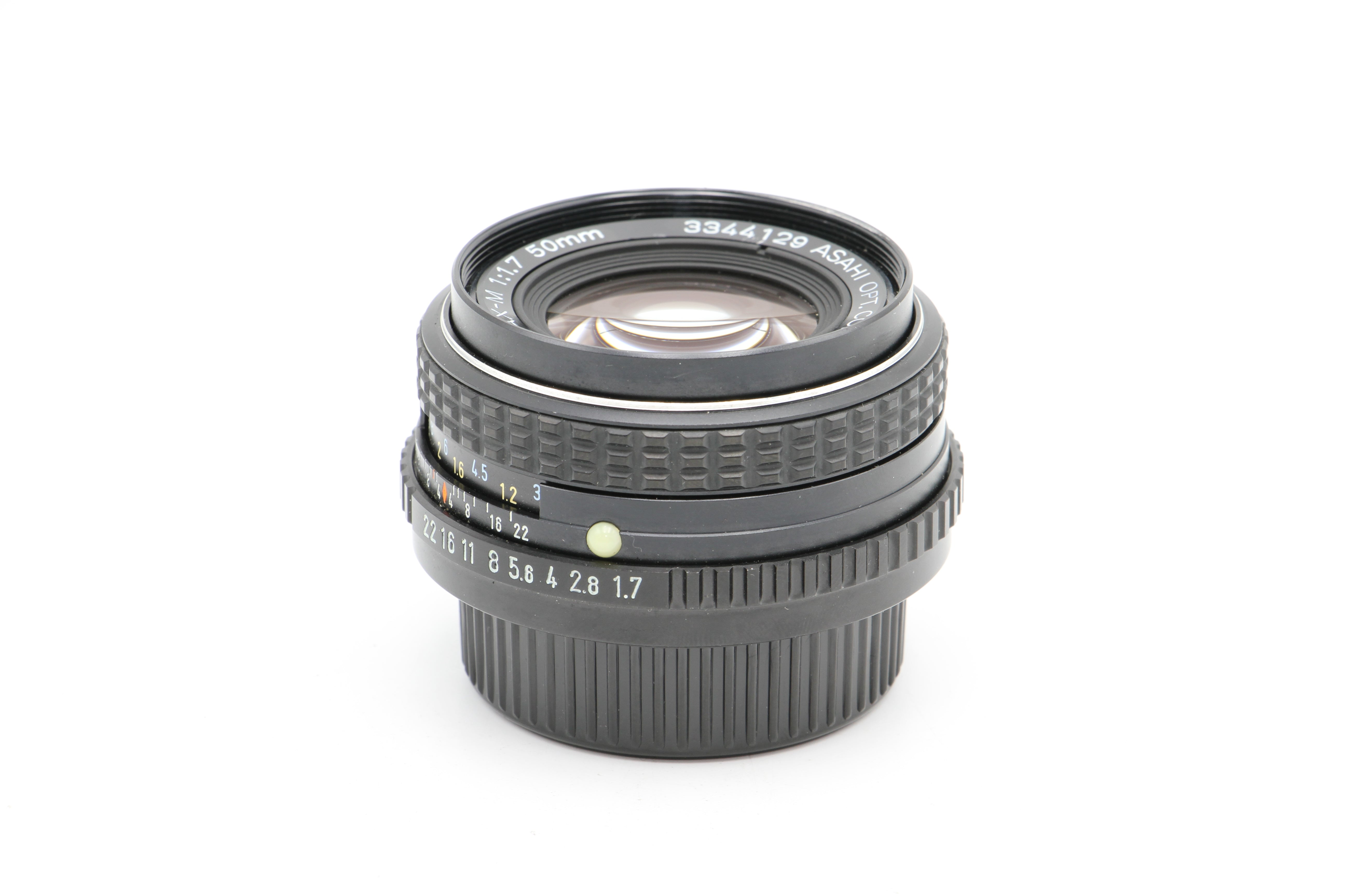 Vintage Pentax SMC M 50mm F1.7 Manual Focus Lens (#3344129CM) - Perfect for Portrait & Street Photography
