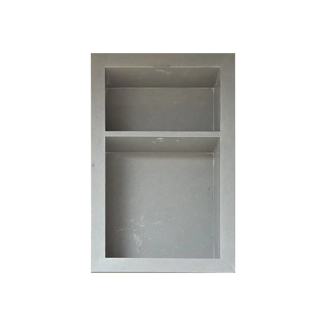 Premium Shower Niche Shelf - Rustproof Stainless Steel Bathroom Organizer for Shampoo & Soap - Perfect for Home, Hotel, and Spa Bathroom Storage Solutions