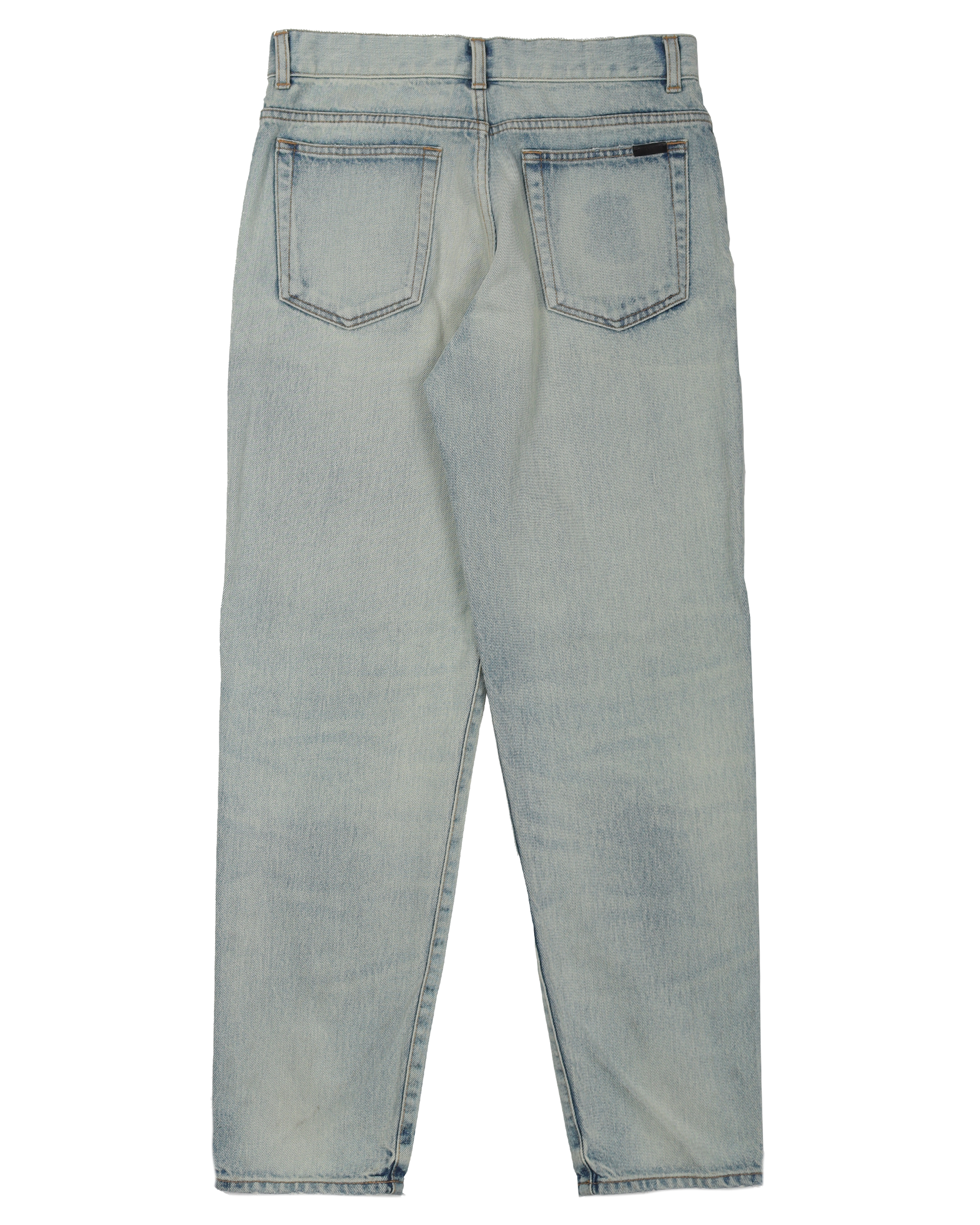 Saint Laurent Carrot Jeans for Women - High Waist Slim Fit Stretch Denim Pants (Perfect for Casual Wear, Night Out & Office Style)