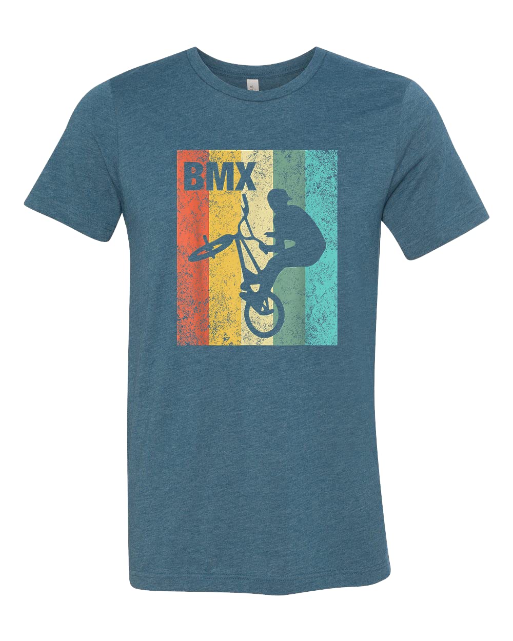 BMX T-Shirt for Men & Boys - Cool Bicycle Racing Shirt - Perfect Gift for Bike Lovers, BMX Dads & Riders - Great for Cycling, Racing & Casual Wear
