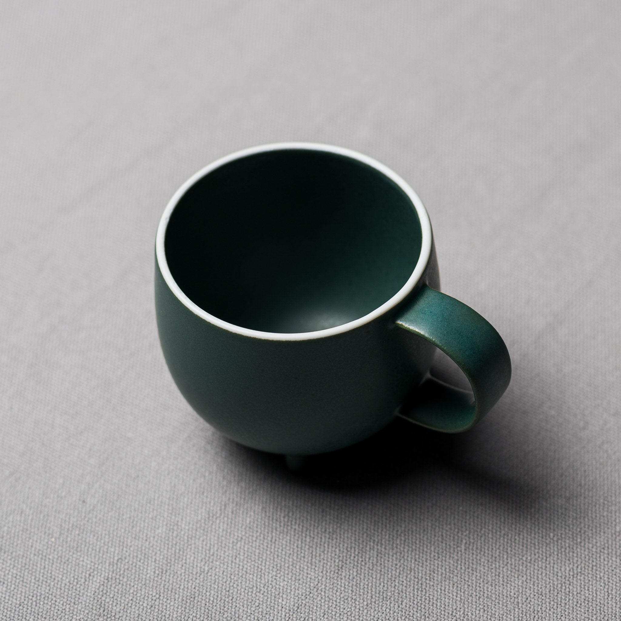 Marumi Series Three Legs Round Mug Cup 180ml - Perfect for Coffee, Tea & Hot Drinks at Home or Office