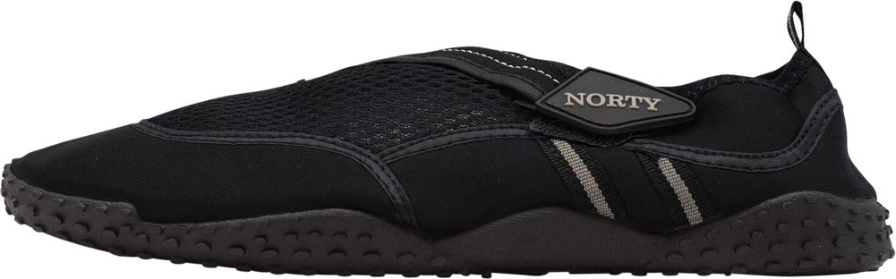 NORTY Wave Aqua Sock Water Shoes for Men - Quick-Dry Swim Beach Shoes with Drainage Holes - Lightweight Water Socks for Swimming, Surfing, Kayaking & Beach Activities