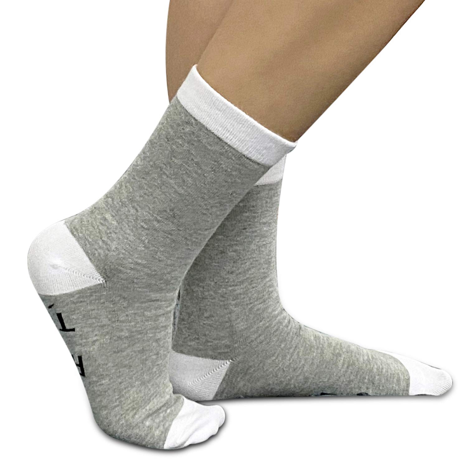 JXGZSO Class of 2025 Graduation Socks - Funny 'All This Hassle For The Tassel' Novelty Socks for Graduates - Perfect 2025 Graduation Gift for High School & College Students - Great for Graduation Parties & Photo Shoots