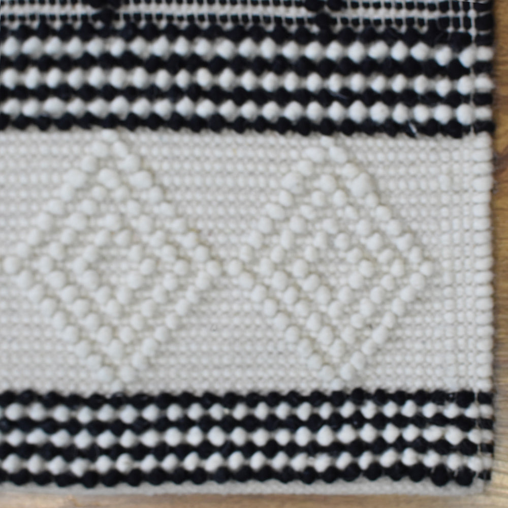 Hand Woven Industrial Rug - Durable & Stylish Floor Covering for Home, Office, and Commercial Spaces