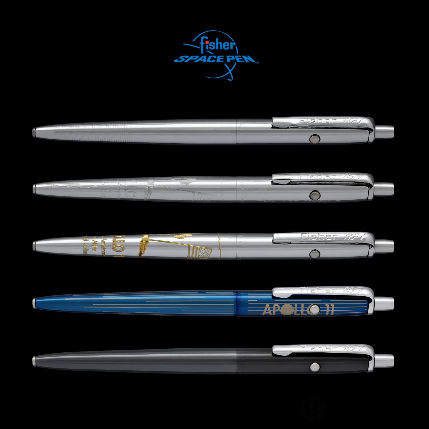Fisher Space Pen Astronaut Original Chrome Ballpoint Pen - Perfect for Writing in Zero Gravity, Outdoor Adventures & Everyday Use