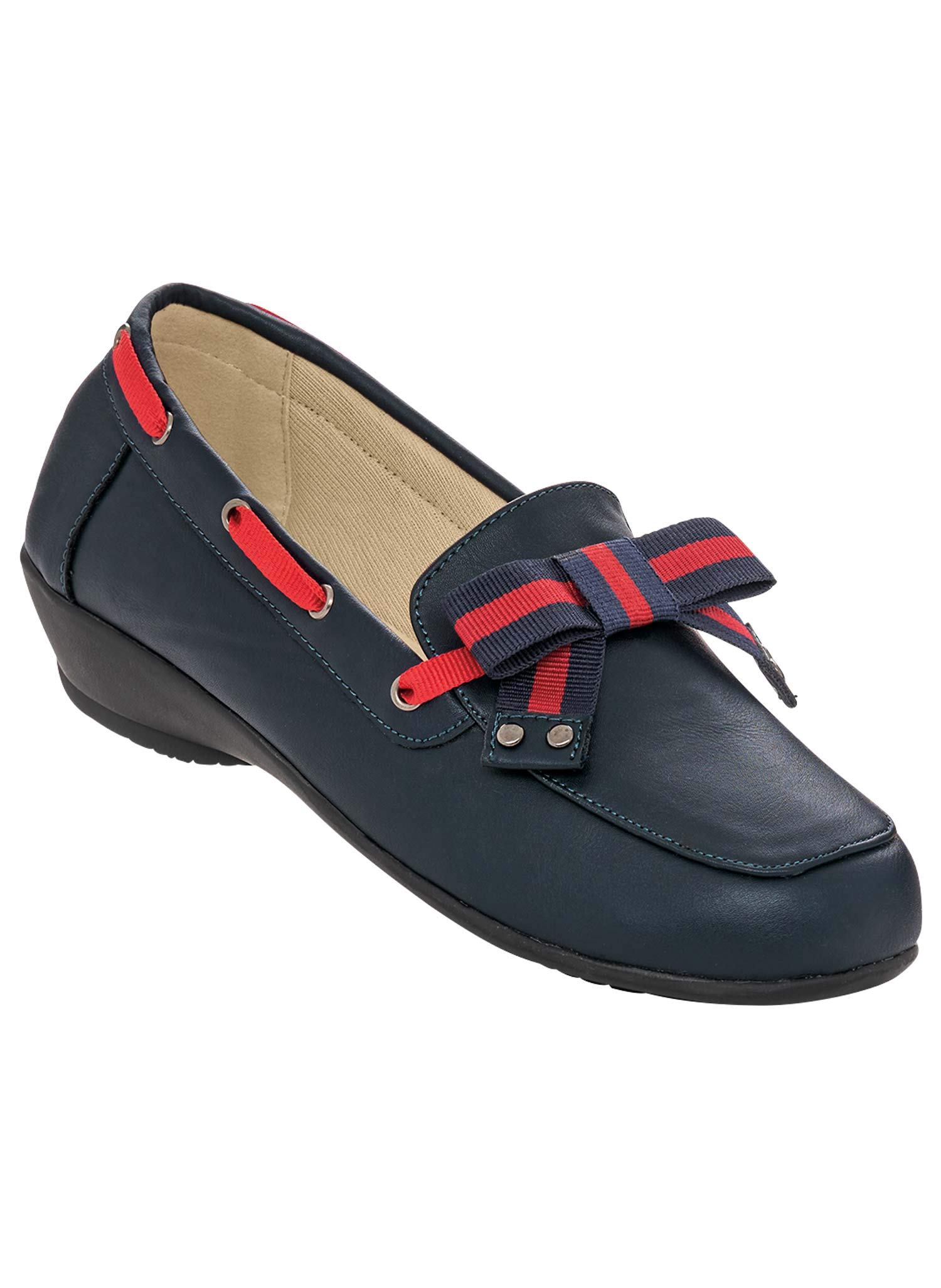 Angel Flex Women's Ansley Loafers - Comfortable Slip-On Flat Shoes for Work, Office & Casual Wear - Lightweight Walking Shoes for Women