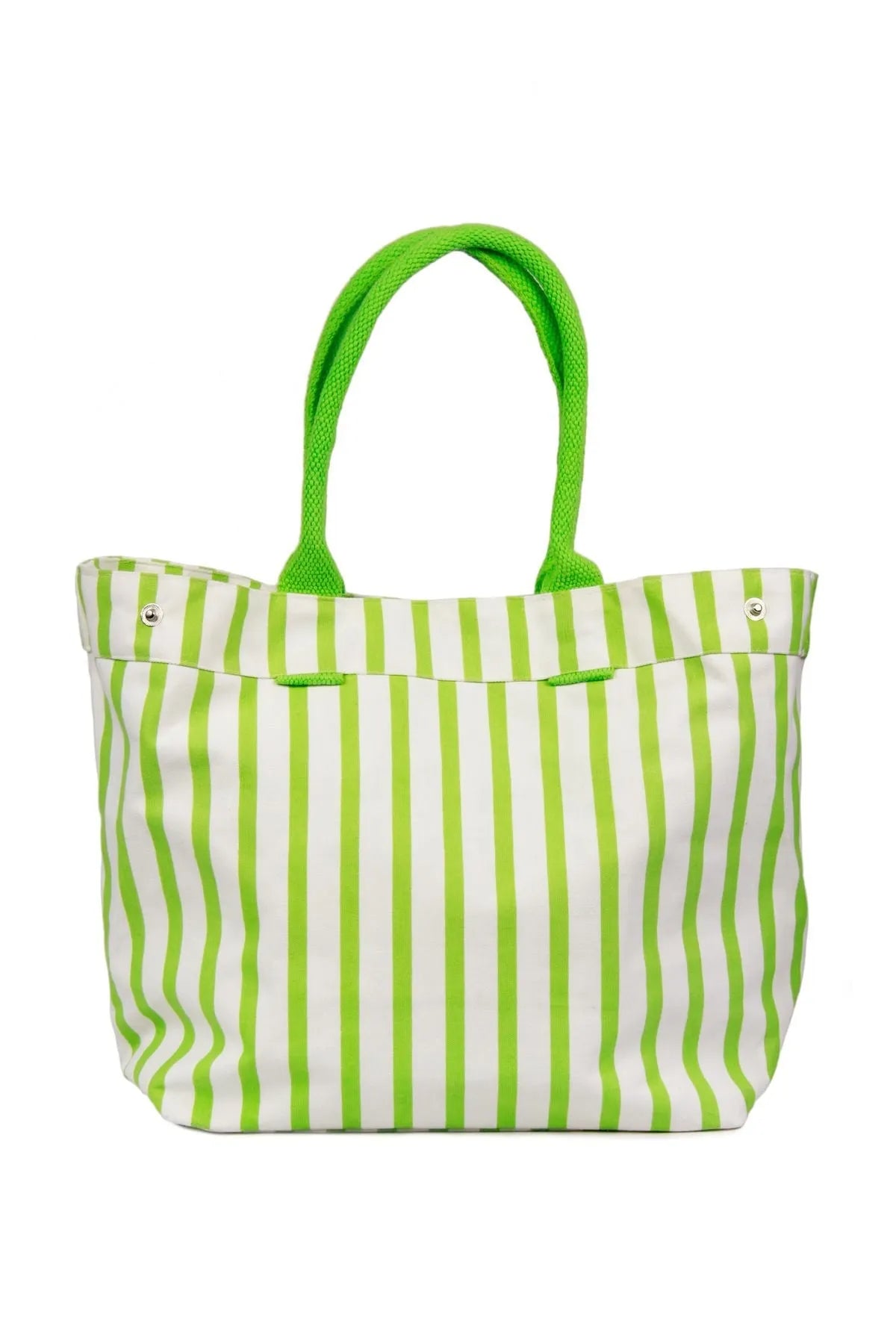 Stylish Striped Tote Bag for Women - Lightweight & Durable Canvas Shopping Bag - Perfect for Beach, Work, and Everyday Use