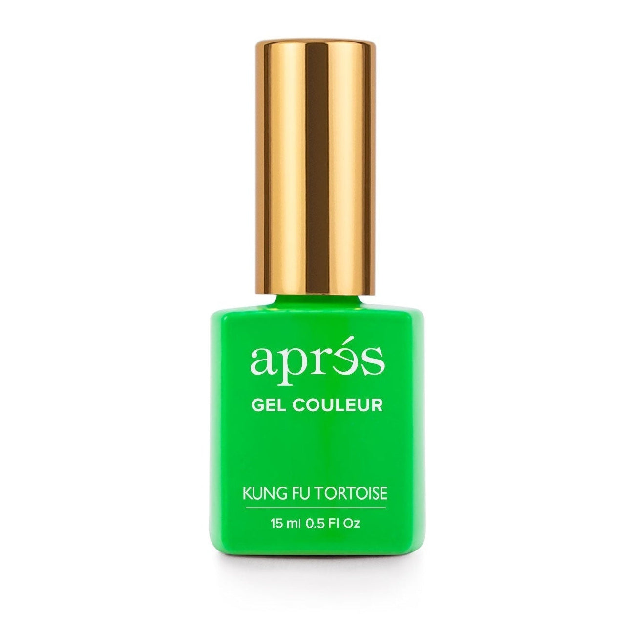 Apres Gel Nail Polish - Kung Fu Tortoise Color - Long Lasting & High Shine Gel Lacquer for Nail Art & Salon Use - Perfect for Manicures, Pedicures, and DIY Nail Designs at Home