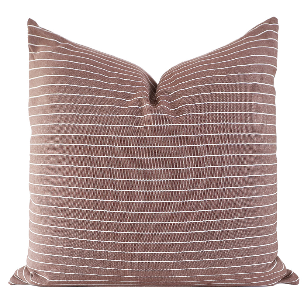 Premium Wells Pillow Cover - Soft & Breathable Cotton Linen Blend - Decorative Cushion Case for Sofa, Bed, Living Room - Home Decor & Comfort Upgrade