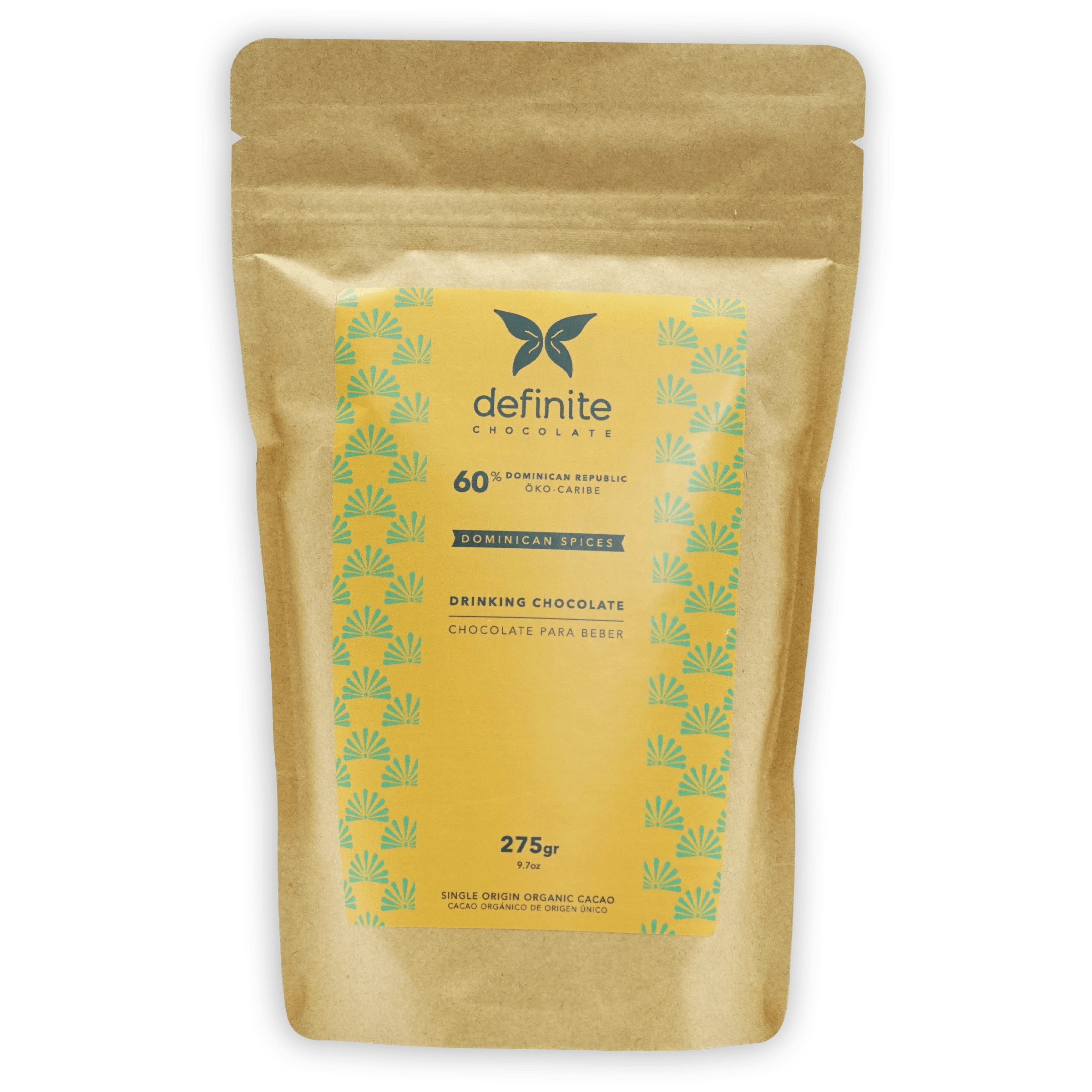 Premium Dominican Spiced Drinking Chocolate - 60% Cocoa Rich Hot Chocolate Mix for Cozy Nights & Winter Warmth - Perfect for Gifts, Holiday Treats & Relaxing Moments