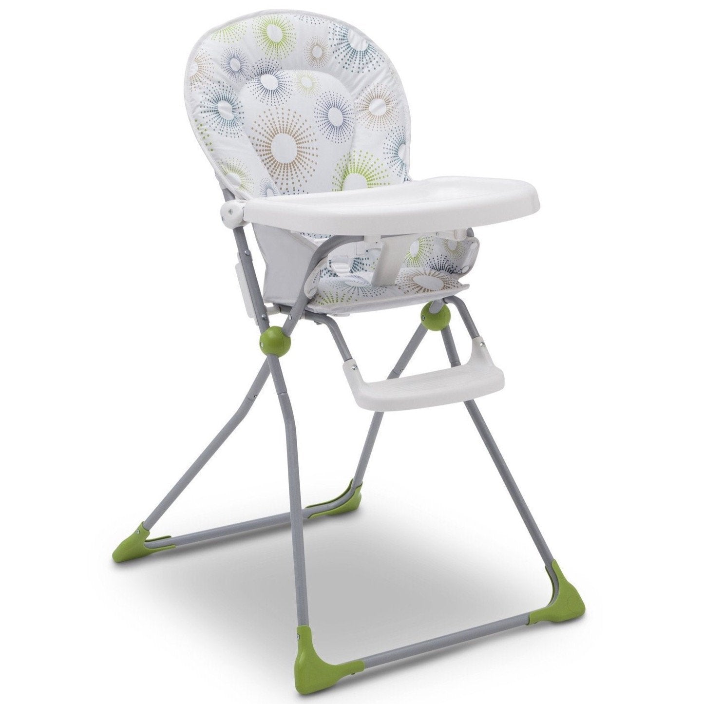 EZ Fold High Chair - Portable Baby Feeding Chair with Adjustable Height & Easy Storage - Perfect for Home, Travel & Restaurants