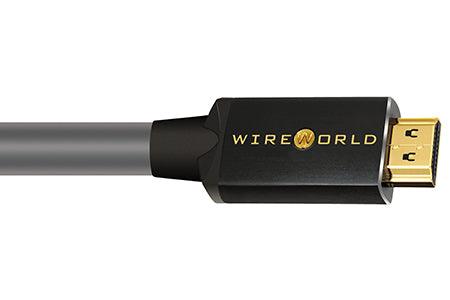 Premium Wireworld Silver Sphere 48 HDMI Cable - 8K Ultra HD, 48Gbps, High-Speed 4K120Hz - Perfect for Home Theater, Gaming & Streaming Devices