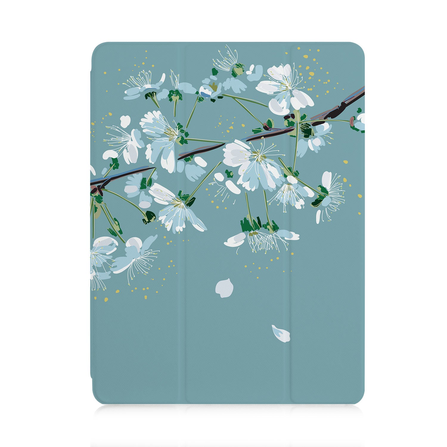 Premium iPad Trifold Case with Birds Design - Slim Protective Cover for iPad 6/7/8/9/10 (2022-2024 Models) | Perfect for Work, Travel & School Use