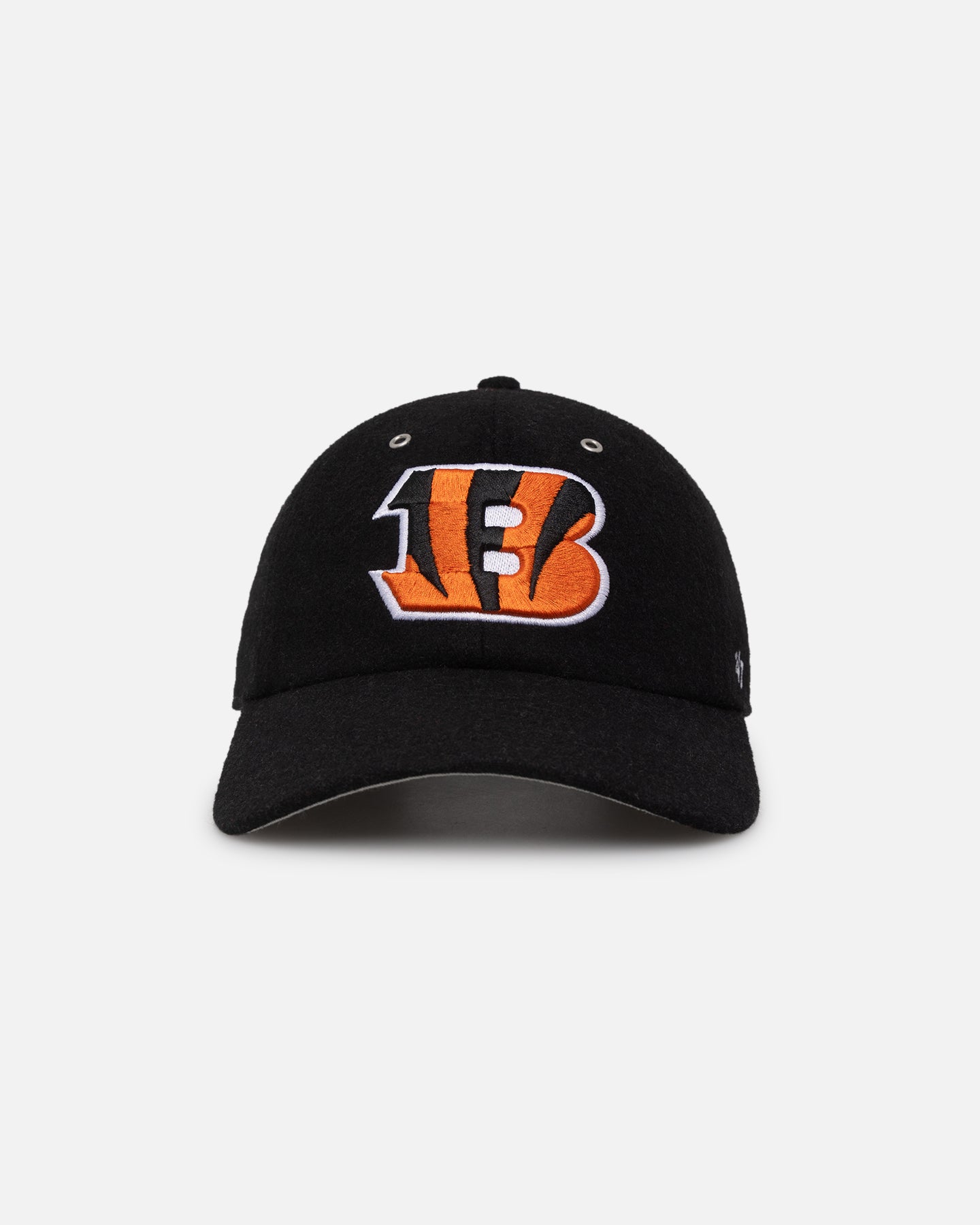 47 Brand Cincinnati Bengals Wooly Clean Up Strapback Black Hat - Adjustable Snapback for NFL Fans - Perfect for Game Day, Tailgating & Casual Wear