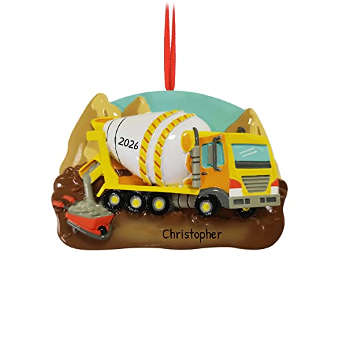Cement Mixer Pouring