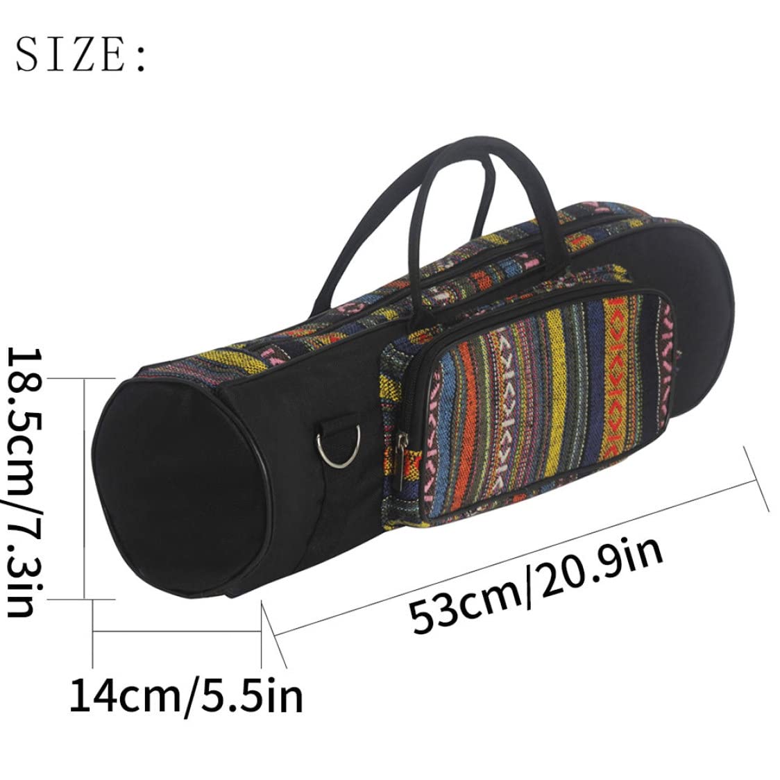 Premium Trumpet Gig Bag - Durable Oxford Cloth Soft Case with Adjustable Shoulder Strap & Double Zippers - Perfect for School, Band Practice, Travel & Professional Musicians
