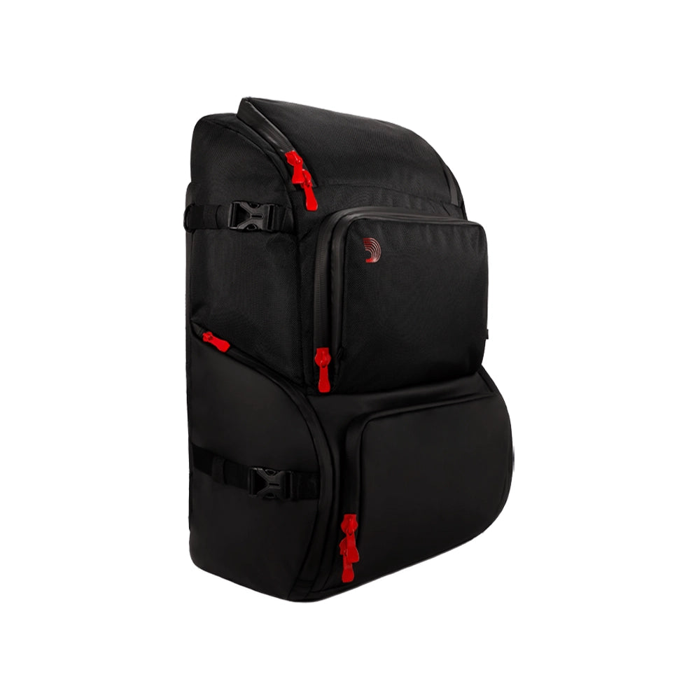 D'Addario Backline Gear Transport Pack - Heavy Duty Gig Bag for Musicians | Perfect for Guitar, Bass, and Audio Equipment Storage & Transport | Stage, Studio & Touring Essential