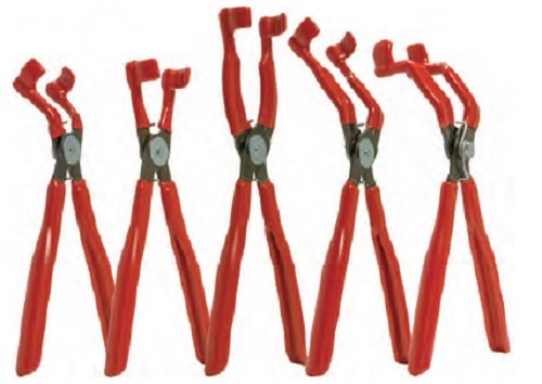 5-Piece Spark Plug Boot Pliers Set - Professional Automotive Tool Kit for Easy Spark Plug Removal & Installation - Perfect for Mechanics & DIY Car Repair
