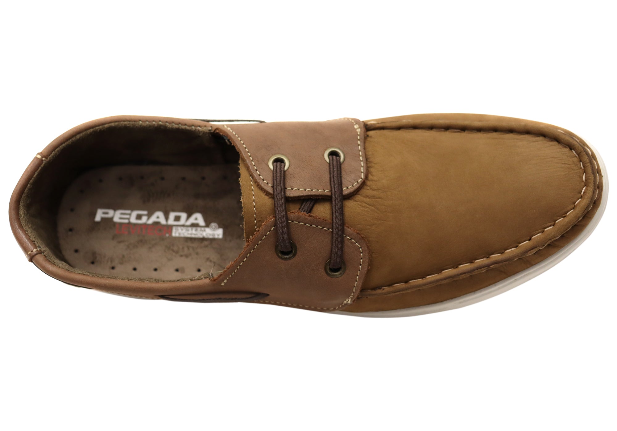 Premium Pegada Wright Men's Comfortable Leather Casual Shoes - Handcrafted in Brazil - Perfect for Work, Travel & Everyday Wear