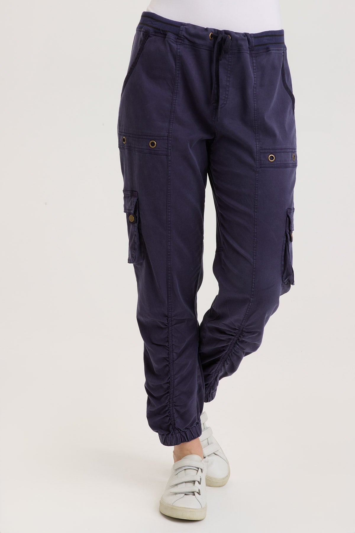 Maxime High Waist Banded Pants for Women - Comfortable Stretchy Tummy Control Work Pants - Office, Business Casual, Travel & Everyday Wear