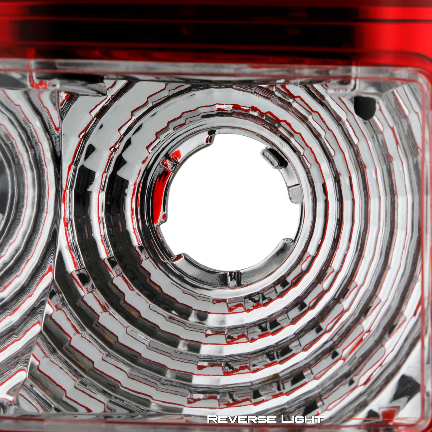AKKON Red Chrome LED Tail Lights Brake Lamp for 2003-2006 Chevy Silverado 1500/2500/3500/1500HD/2500HD & 2007 Classic [C-Tube Design] - Fleetside Fitment - Upgrade Your Truck's Style & Visibility for Night Driving & Car Shows
