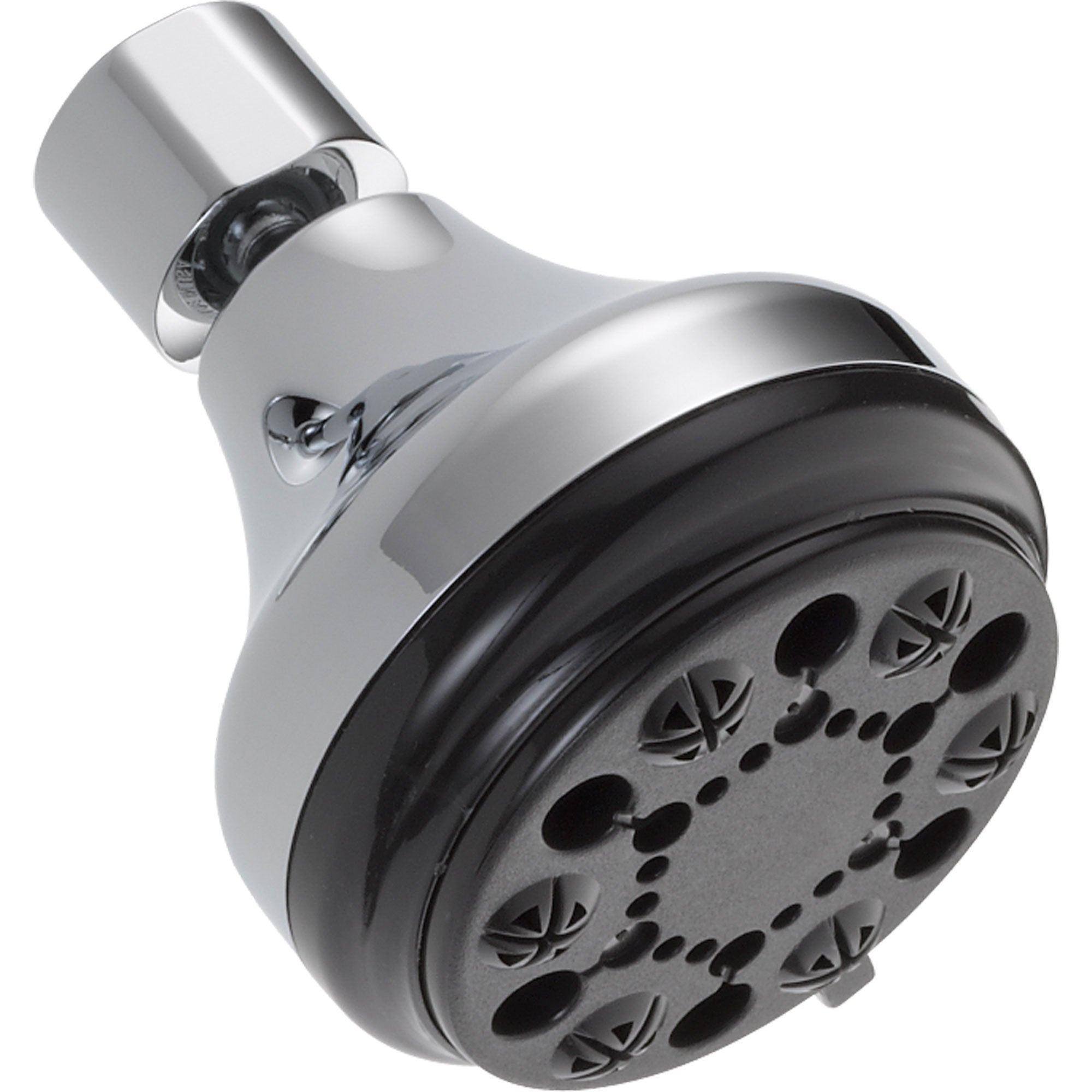 Delta 4-Setting Chrome Shower Head 561143 - High Pressure Rainfall, Massage & Water Saving Modes for Spa-Like Bathroom Experience