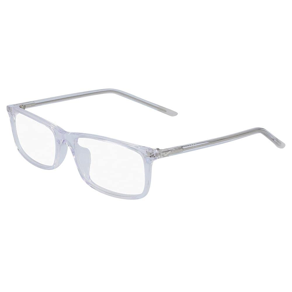 Nike 7252 974 Clear Prescription Eyeglasses for Men & Women - Lightweight Comfortable Frame for Reading, Driving & Daily Use