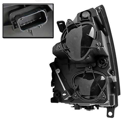 2008-2014 Cadillac CTS Projector Black Headlights with 6.25