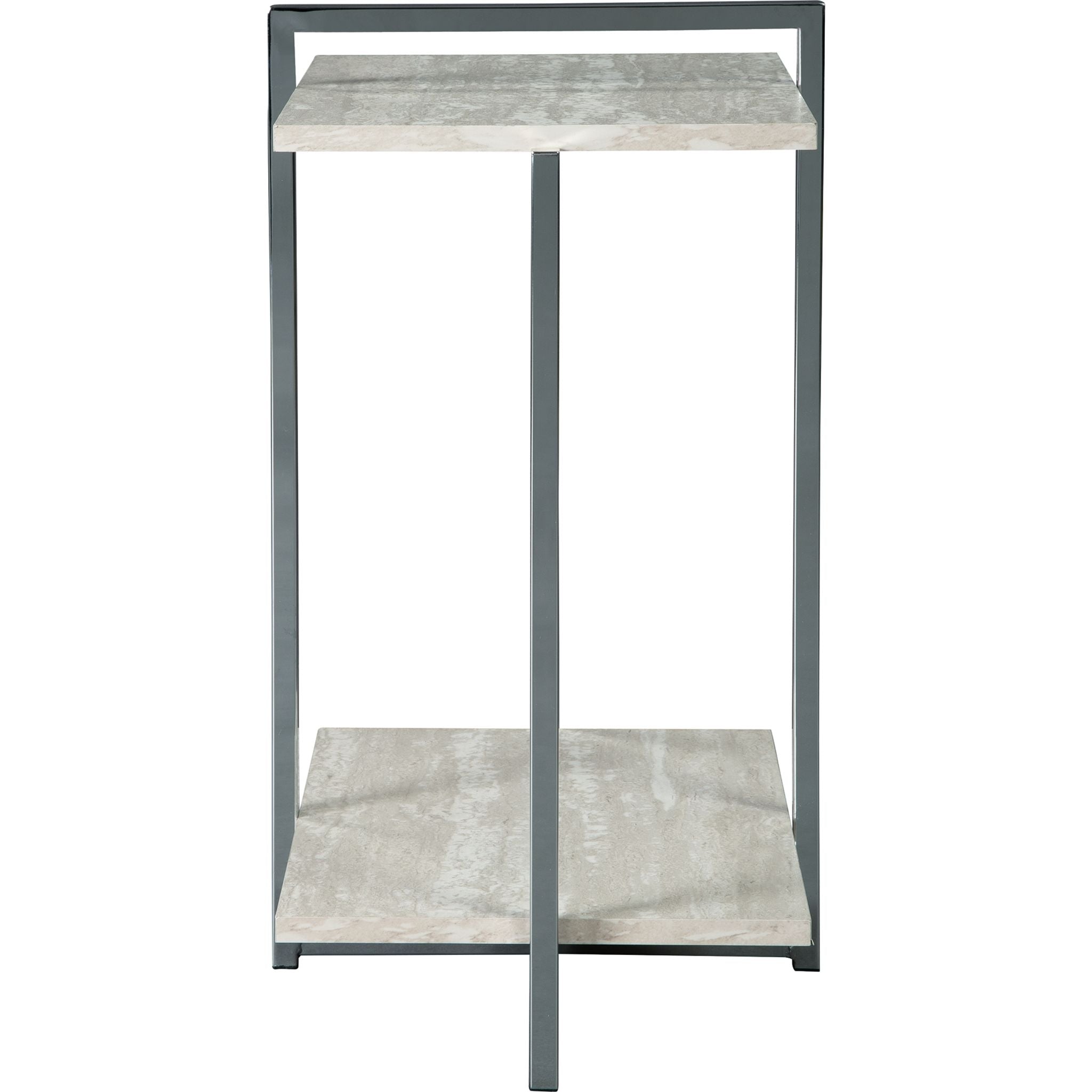 Bodalli Brown Chair Side End Table - Small Side Table for Living Room, Bedroom, Office - Perfect for Holding Lamps, Drinks, Books & Decor