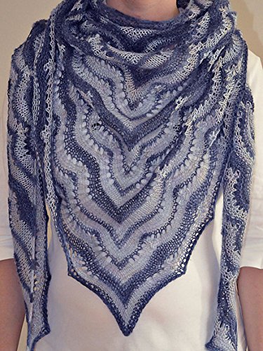 Artyarns Taj Mahal Knitting Kit - Ice Sculpture Color | Luxury Hand Knitting Yarn for Scarves, Shawls & Winter Accessories | Perfect for DIY Crafters & Knitting Enthusiasts