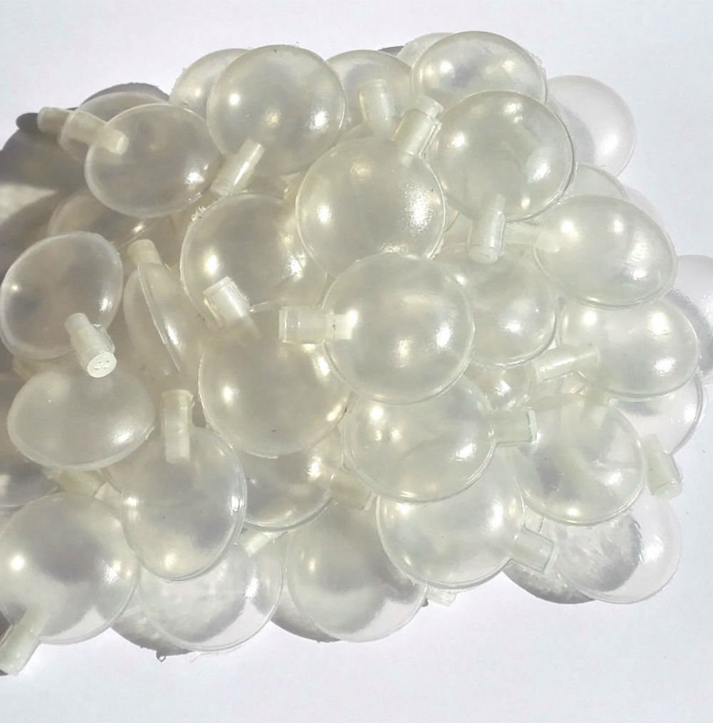 AKOAK 50-Pack 35mm Squeakers for Dog Toys - Pet Toy Repair Parts, Replacement Noise Makers for Puppy Chew Toys & Baby Teethers - Great for DIY Pet Toy Fixes & Craft Projects