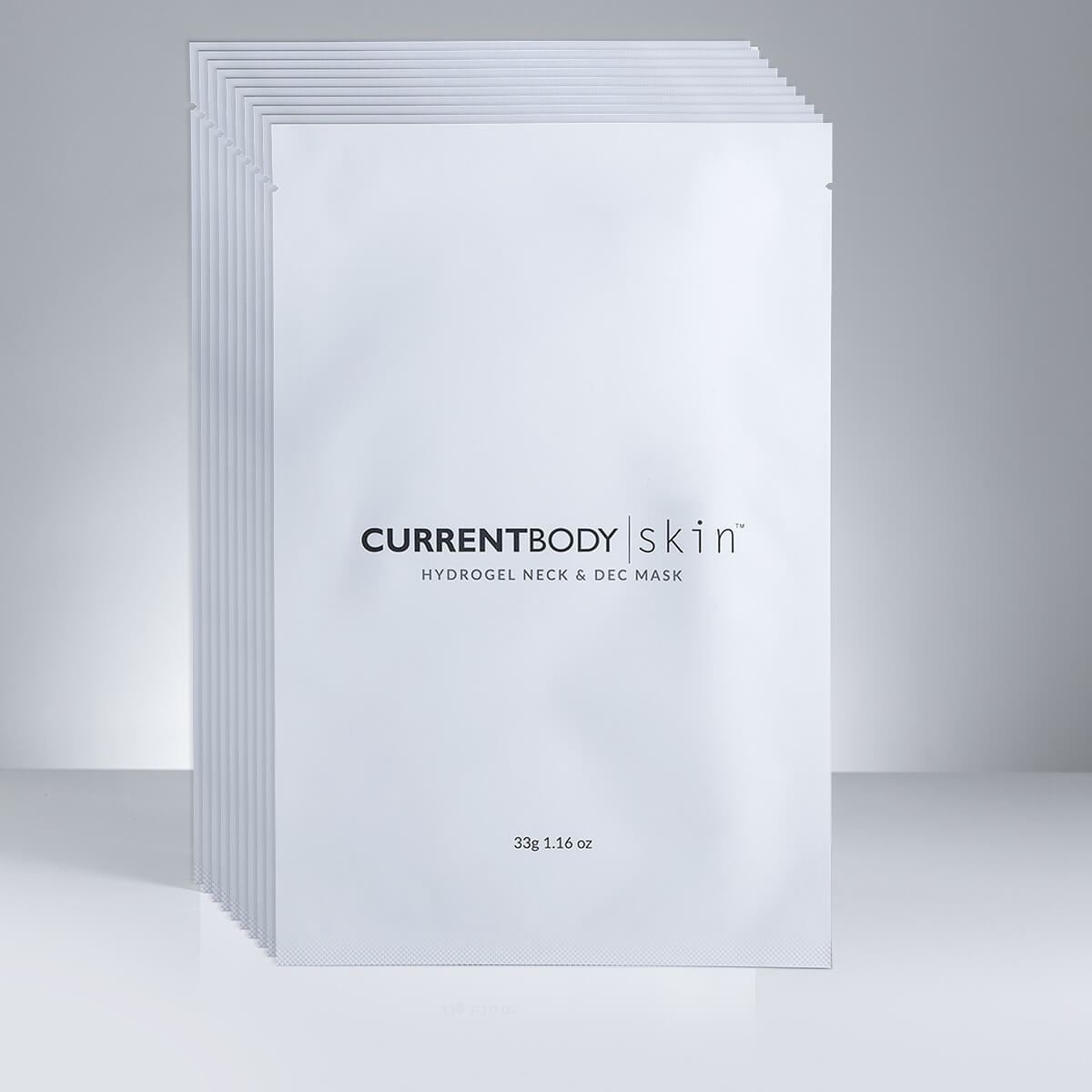 CurrentBody Skin Hydrogel Décolletage Mask - Anti-Aging & Hydrating Neck & Chest Treatment for Women | Perfect for Spa Nights, Bridal Prep & Self-Care Routines