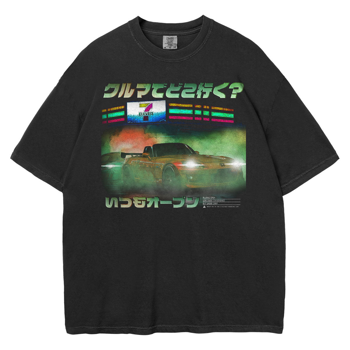Tokyo Haze Graphic T-Shirt for Men & Women | Japanese Streetwear Style | Soft Cotton Casual Tee for Urban Fashion, Street Style & Everyday Wear
