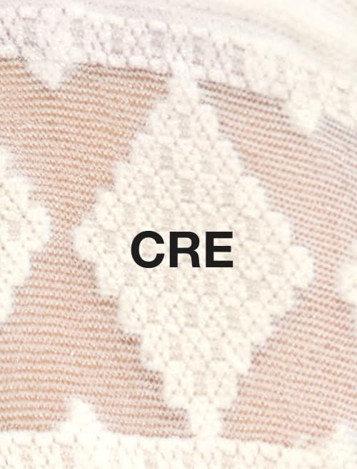 4d. Cream Polka Dot