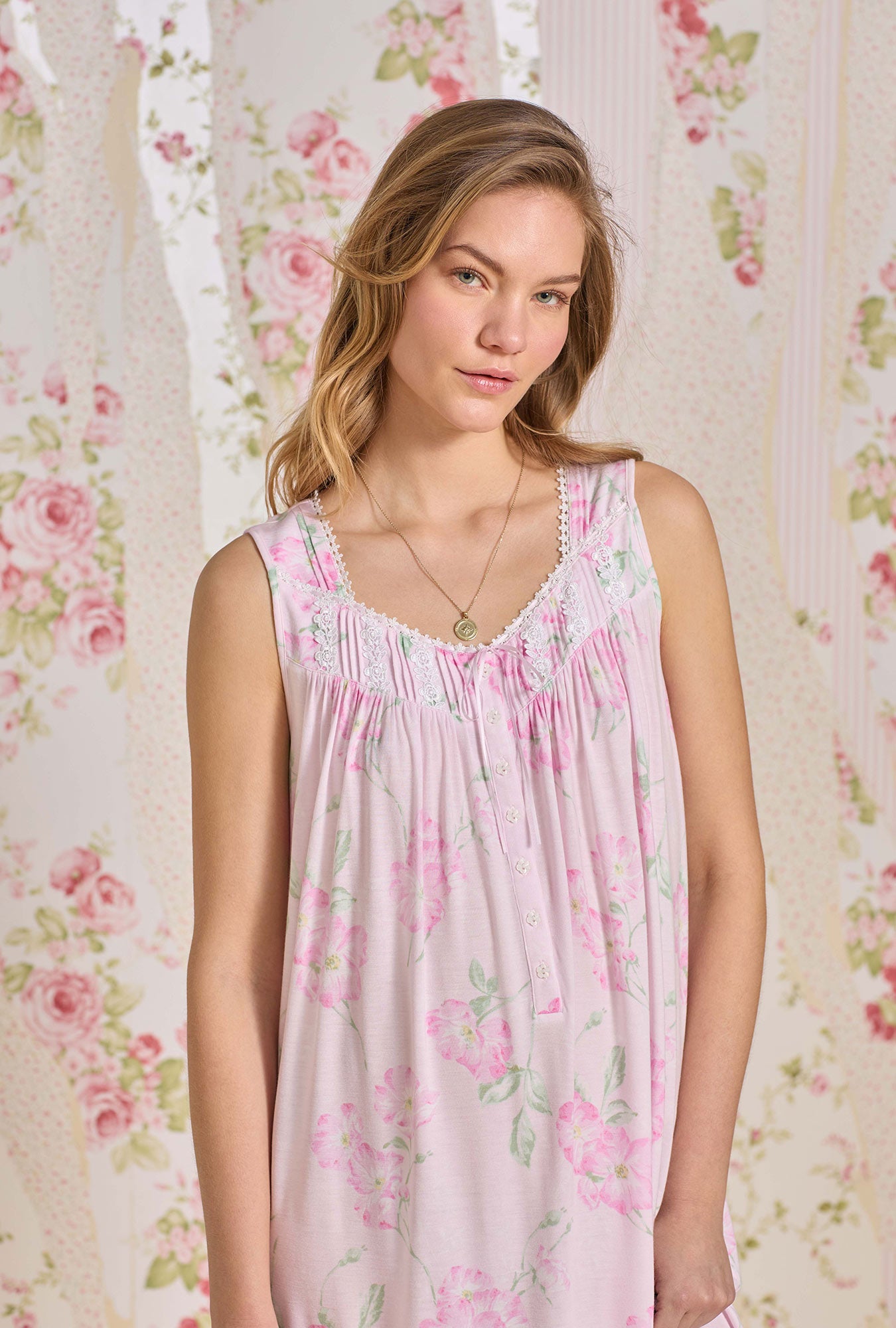 Eileen Wild Women's Tencel Modal Ballet Nightgown - Soft Sleepwear for Women, Comfortable Night Dress for Lounge & Bedtime