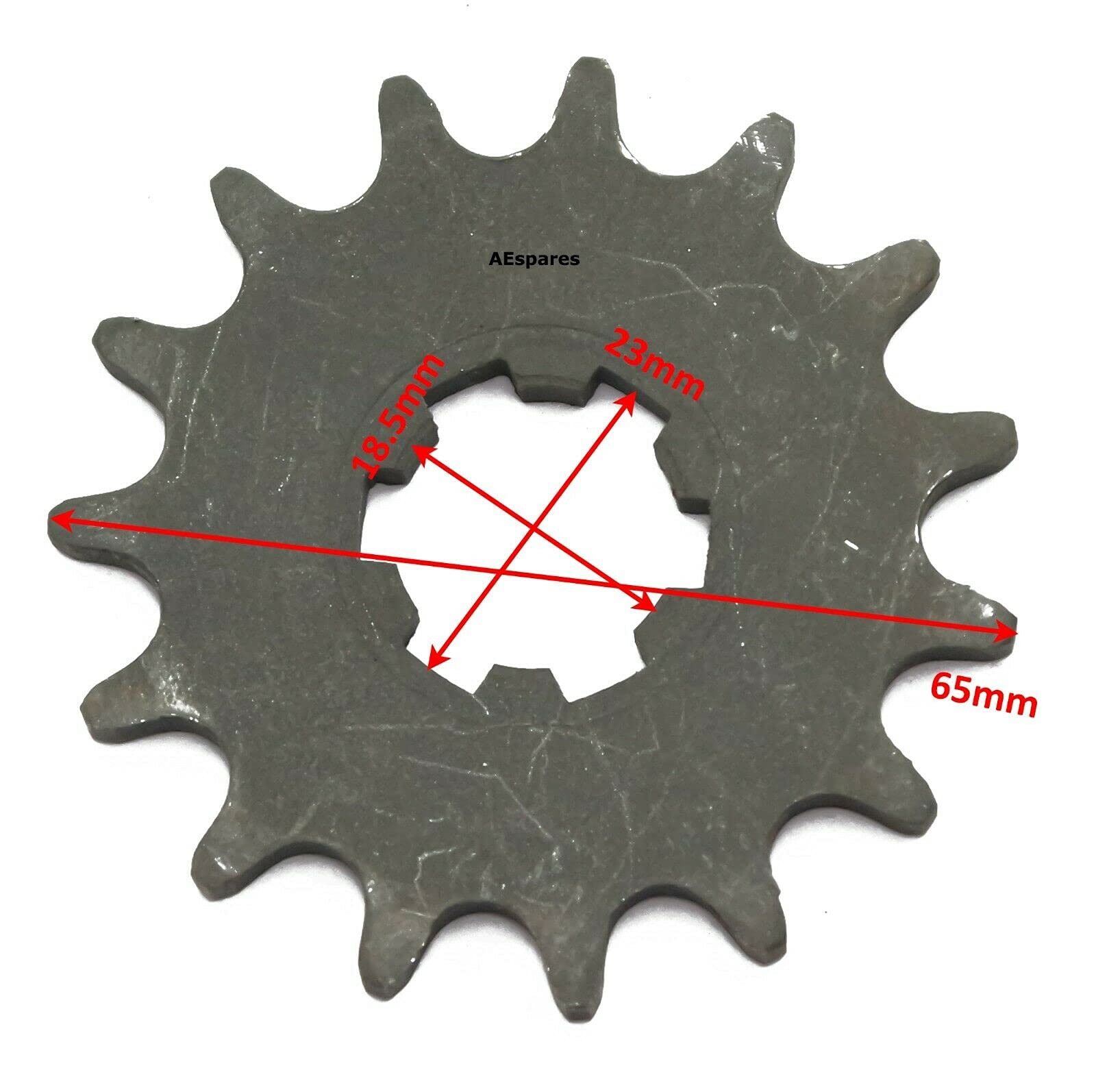 BSA Bantam Front 15T & Rear 47T Sprocket Set - Compatible with D1 D3 D5 D7 D10 D14 Models - Perfect for Motorcycle Maintenance & Performance Upgrades