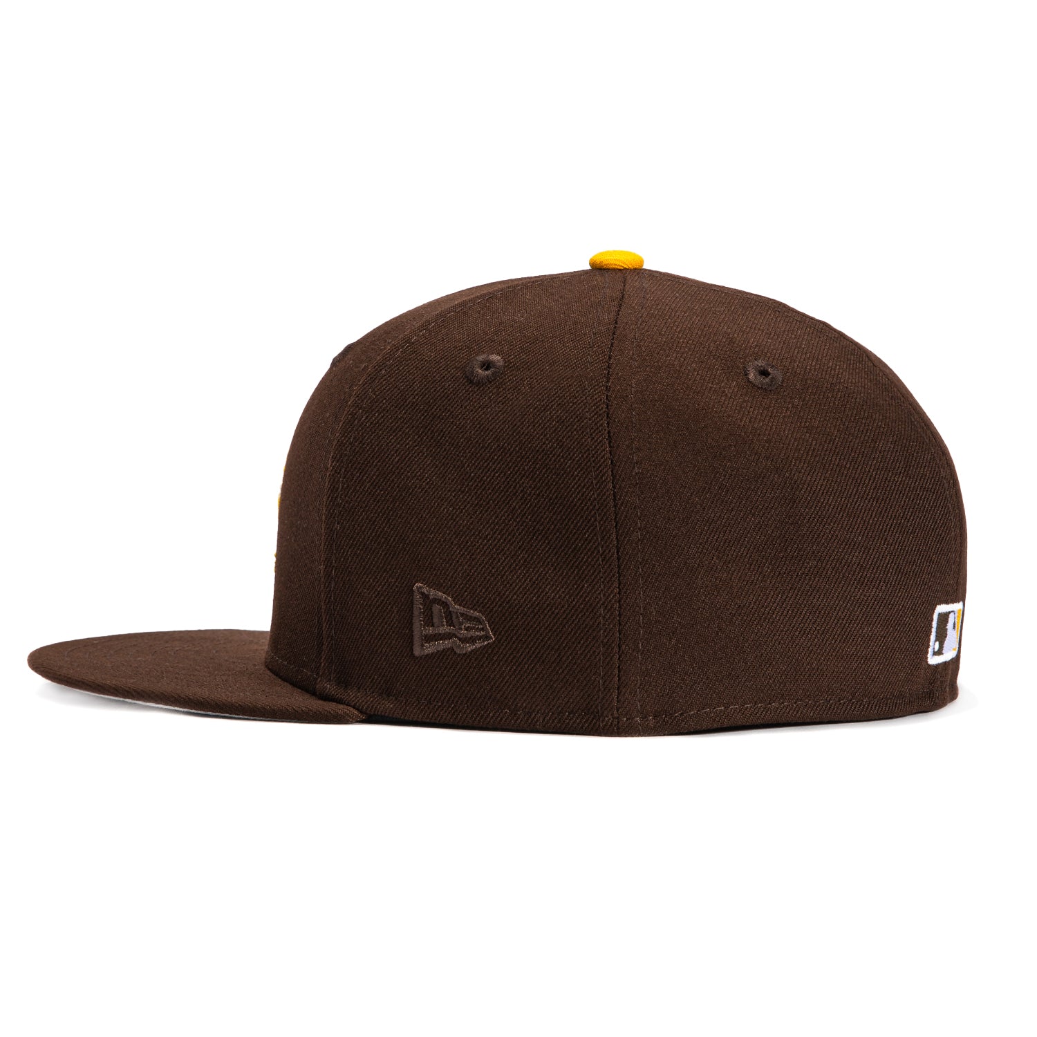 New Era 59Fifty San Diego Padres MLB Baseball Cap with Spring Training Patch - Brown Adjustable Snapback Hat for Men & Women | Game Day, Casual Wear & Sports Fan Gift