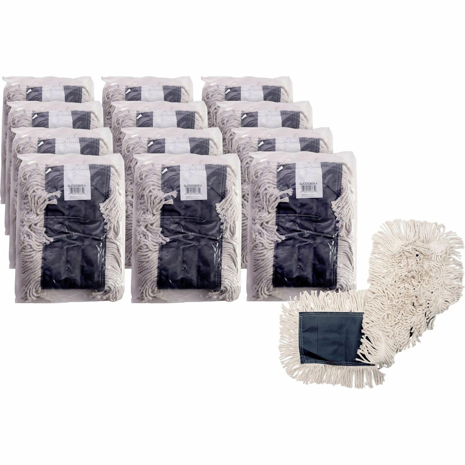 Genuine Joe 00365CT Natural Cotton Dust Mop - 24
