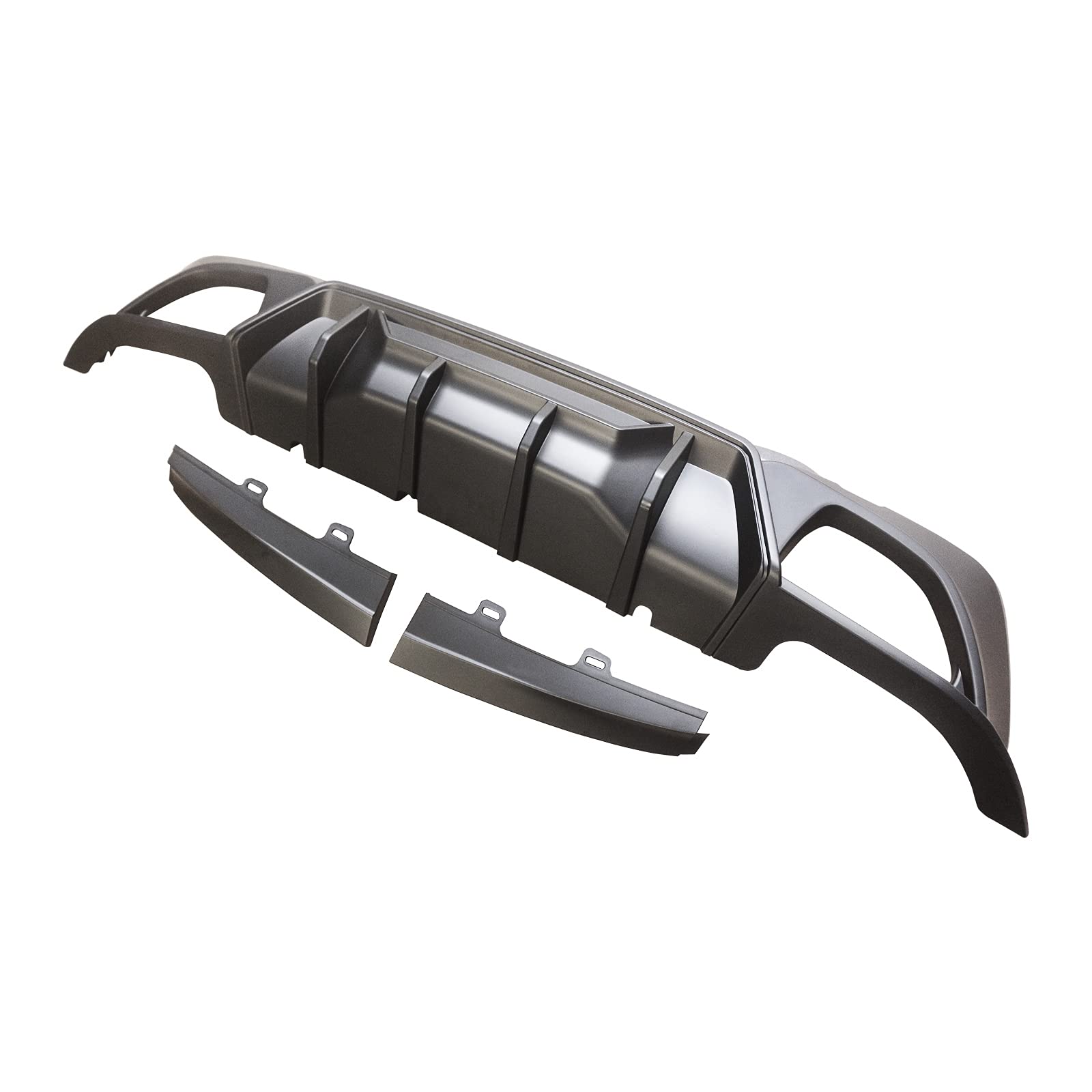 NINTE Rear Diffuser for 2019-2022 BMW 3 Series G20 M Sport Bumper - Matte Black Painted Lower Splitter Lip | Perfect for Car Enthusiasts & Performance Upgrades