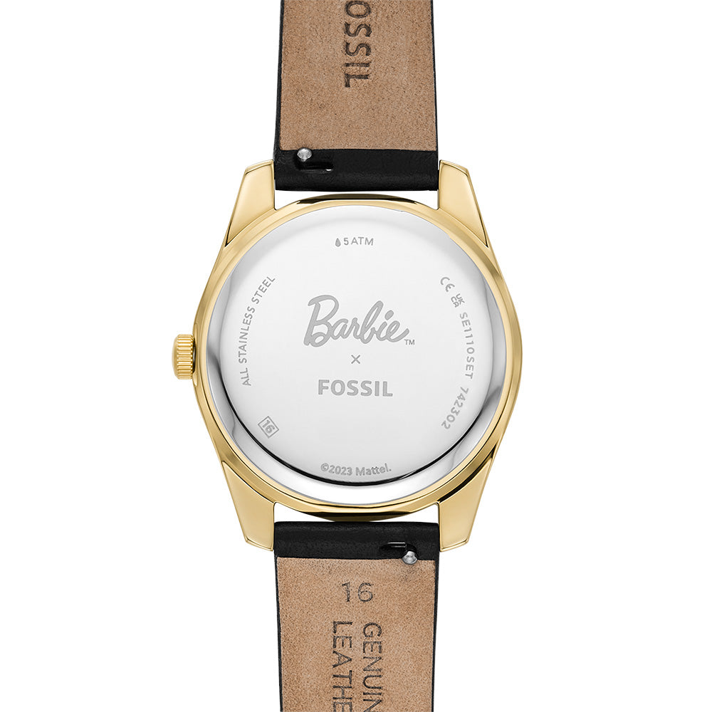 Fossil Barbie SE1110SET Smartwatch - Stylish Women's Wearable Tech with Fitness Tracking & Notifications - Perfect for Workouts, Office & Everyday Use