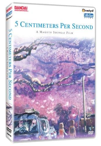 5 Centimeters Per Second - Anime Movie DVD/Blu-ray | Romantic Drama Film by Makoto Shinkai | Perfect for Movie Nights & Anime Collections
