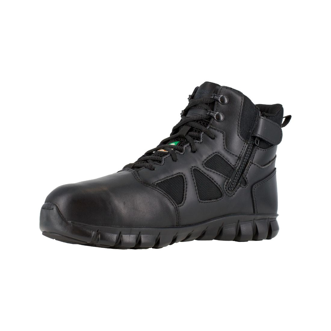 Reebok Sublite Cushion Tactical Boots for Men & Women - Composite Toe Safety Shoes IB6800 | Lightweight Work Boots for Construction, Hiking & Outdoor Activities