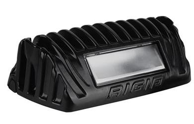 RIGID Black LED Scene Light - 9-36V DC Waterproof Off-Road Lighting for RV, Truck, Car, Boat & ATV - Wide Spread Beam for Camping, Emergency & Work Lighting