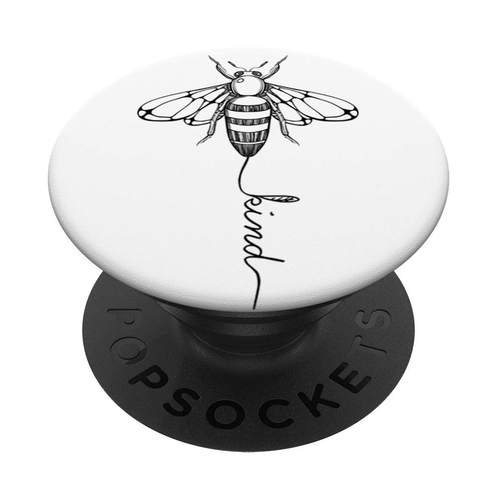 Cool Bee Kind Summer PopSockets PopGrip - Swappable Phone & Tablet Grip for Men, Women & Kids - Perfect Kindness Gift for Everyday Use, Travel & School