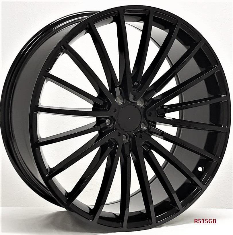 17x8 Inch Alloy Wheels for Mercedes GLC300 4MATIC SUV (2016-2024) - 5x112 Bolt Pattern - Premium Replacement Rims for Enhanced Style & Performance - Perfect for Off-Roading, City Driving & Car Upgrades