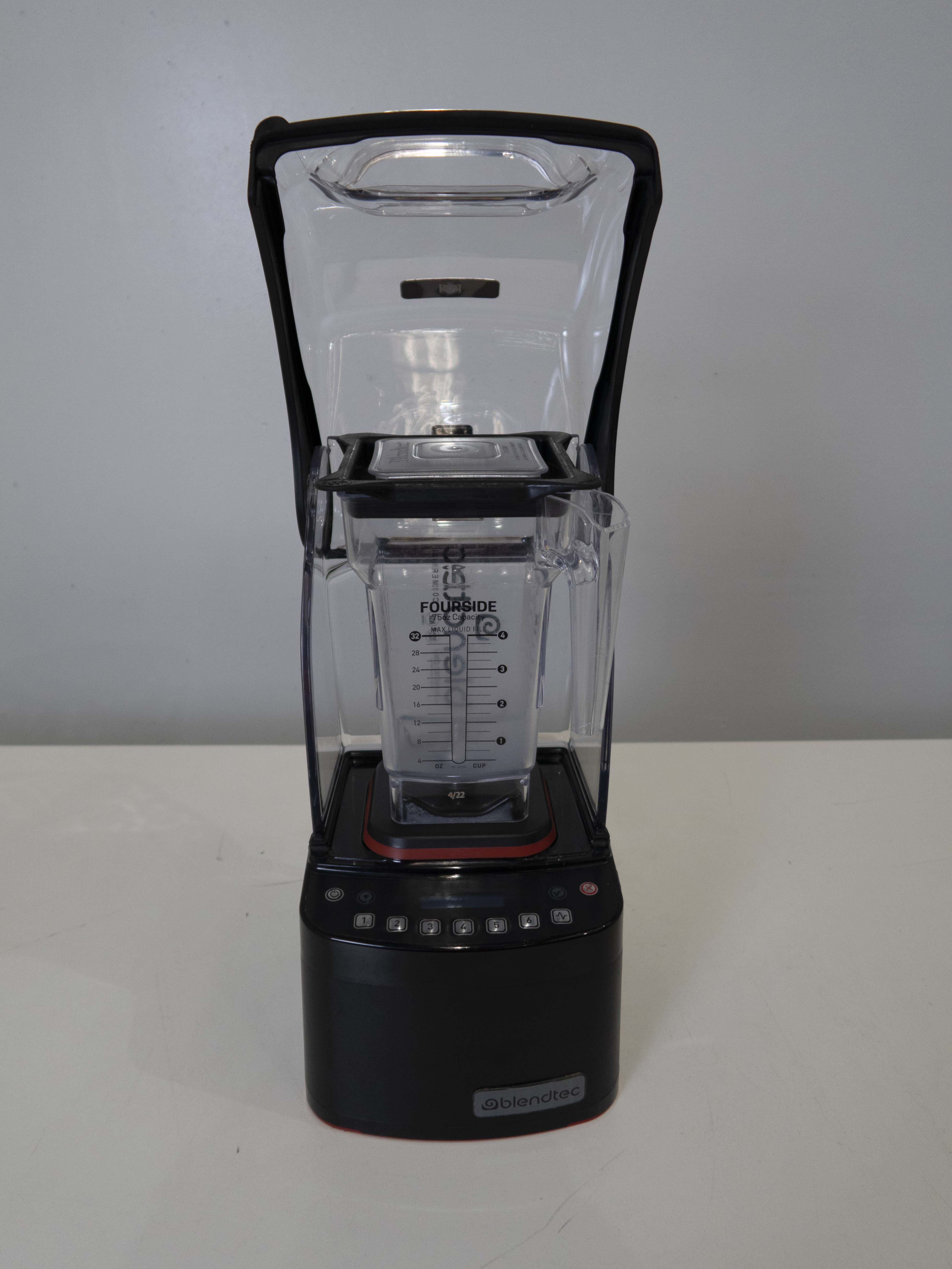 Blendtec CQB1 Professional Countertop Blender with Sound Barrier - 805229 - Perfect for Smoothies, Soups, and Nut Butters in Home Kitchens & Cafés