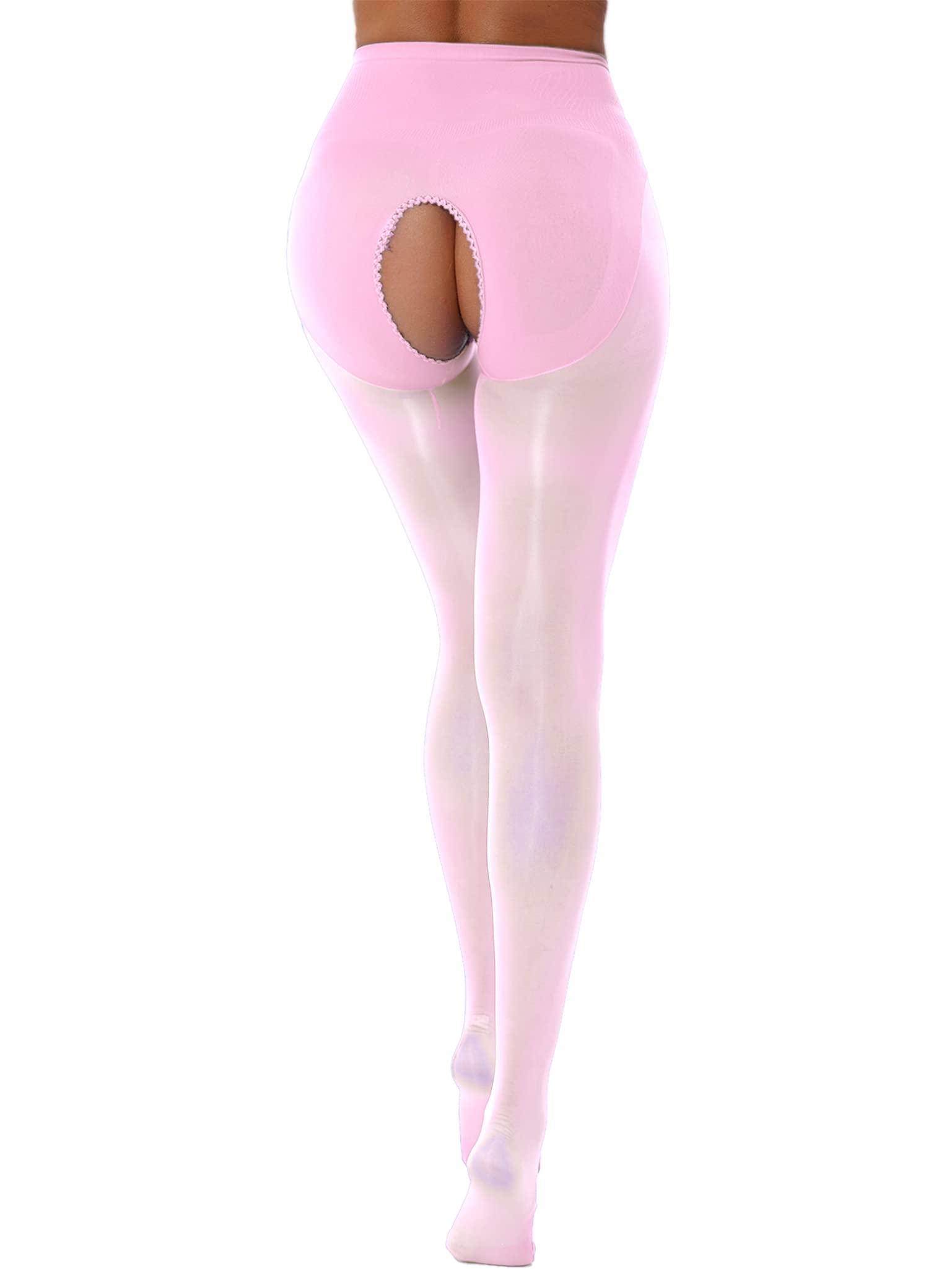 Women's Sexy Mesh Pantyhose with Crotch Opening - Comfortable Stretchy Tights for Everyday Wear | Perfect for Office, Date Night & Special Occasions