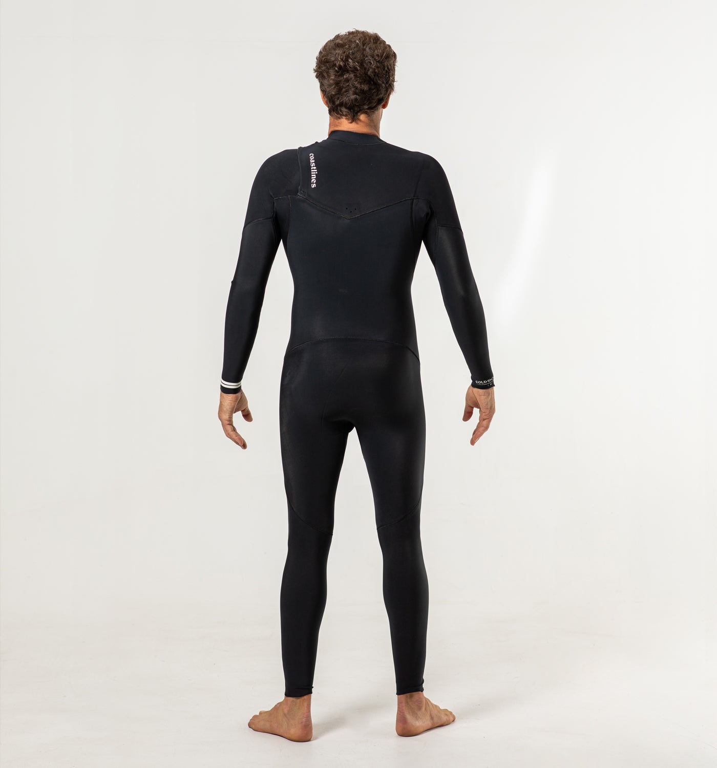 Performance Men's 3/2mm Chest Zip Wetsuit - Premium Neoprene Steamer Wetsuit for Surfing, Diving & Water Sports | Comfortable & Flexible Cold Water Protection