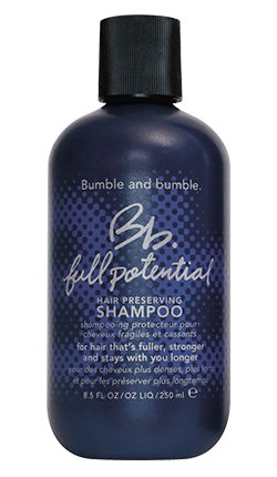 Bumble and Bumble Full Potential Shampoo 8.5 oz - Volumizing & Strengthening Hair Care for Fine, Flat Hair - Perfect for Daily Use & Salon-Quality Results at Home